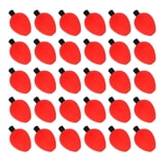 JZROCKER 30pcs Strikes Indicators Float Fishing Bobbers Floating Bobber Indicators for Trout Fishing Tackle Accessories