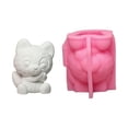 thumbnail image 1 of JZROCKER 3D Foxes Silicone Moulds Molds Handmade Ornament Molds Epoxy Resin Molds Plasters Molds for Making, 1 of 8