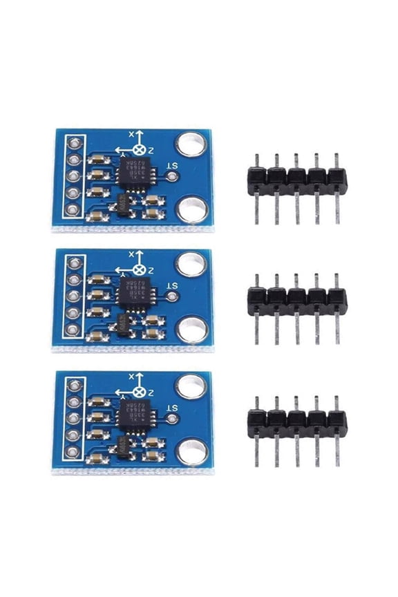 3Pcs ADXL335 Sensors Module Semiconductor Devices Triaxial Accelerometer Angular Transducer Sensors Module Analog Module