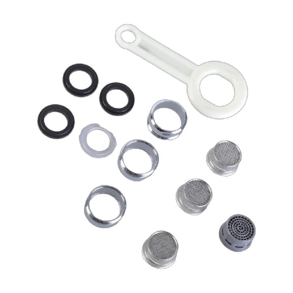 JZROCKER 3Pieces Practical Faucet Aerator 24mm Tap Strainer for Water Saving Designs In Kitchen and Bathroom