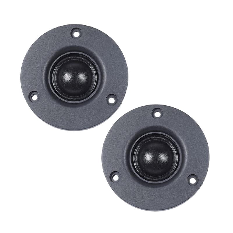 JZROCKER 3inch 30W 74mm Tweeter Speakers Set with Silk Film Domes ...