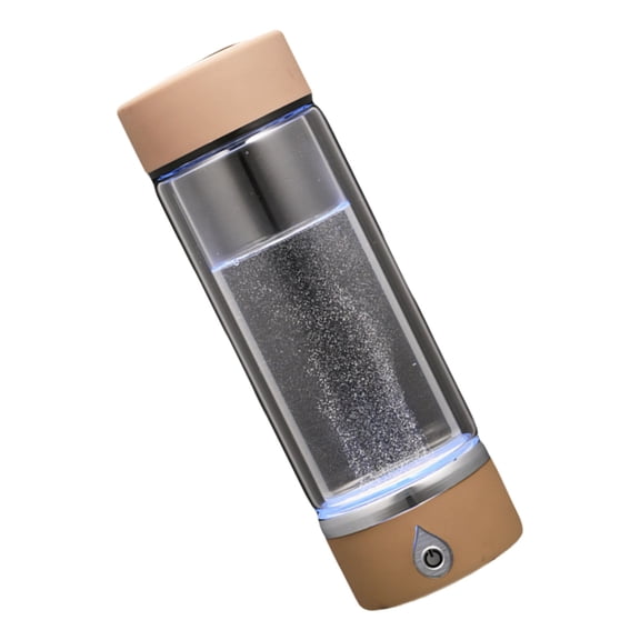 JZROCKER 420ml Hydrogens Water Ionizer Bottle Fast Electrolysis Water Bottle in 3 Minutes Antioxidant Water Generator for Adults