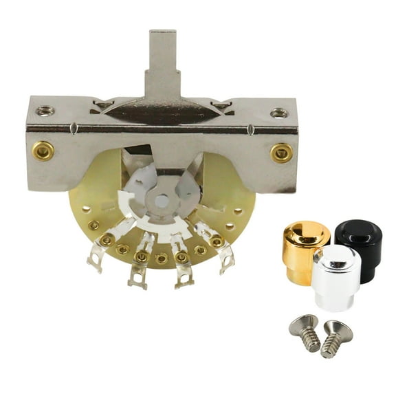 JZROCKER 5-Way Guitar Pickup Selector Switches Electric Guitar Toggle Lever Switches