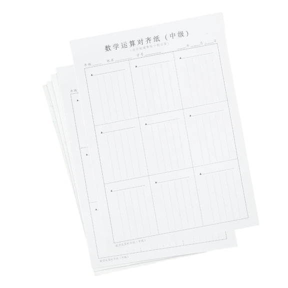 JZROCKER 50 Sheets Math Exercise Books Grades 3rd and 4th Vertical Addition and Subtraction Practice Workbooks within 100