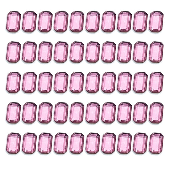 JZROCKER 50Pcs Flat Back Crystal Nail Nail Rhinestones Gems Nail Art Rhinestones