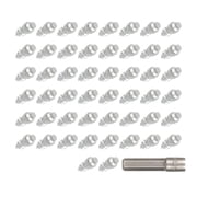 JZROCKER 50Pcs Snow Chain Tire Studs Screw Snow Chain Tire Spikes Snow Chain Tire Studs