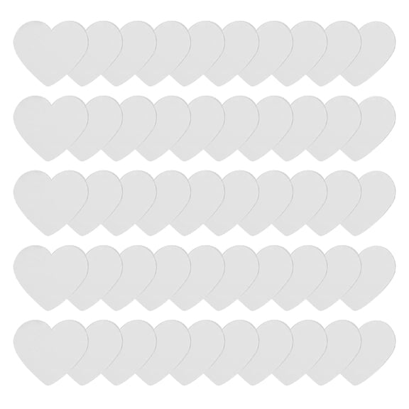 JZROCKER 50Pieces Magnetic Painting Canvas Panel for Fridge Decorations DIY Craft