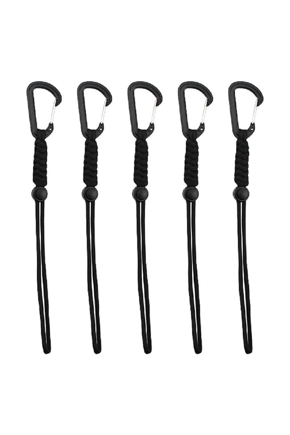 5lotsAlloys Cowhided Keychains Carabiner Car Key Holder Multitool Gadget