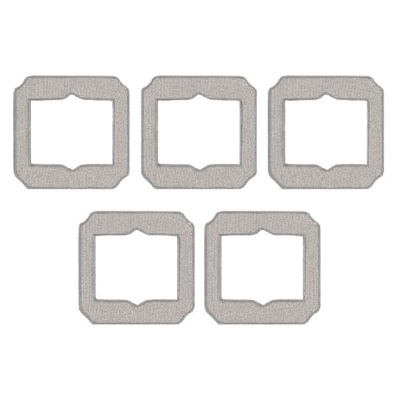 JZROCKER 5pc Polyester Fiber Pads for Miniature Glass Washable Replacement Pads Home Appliance Parts