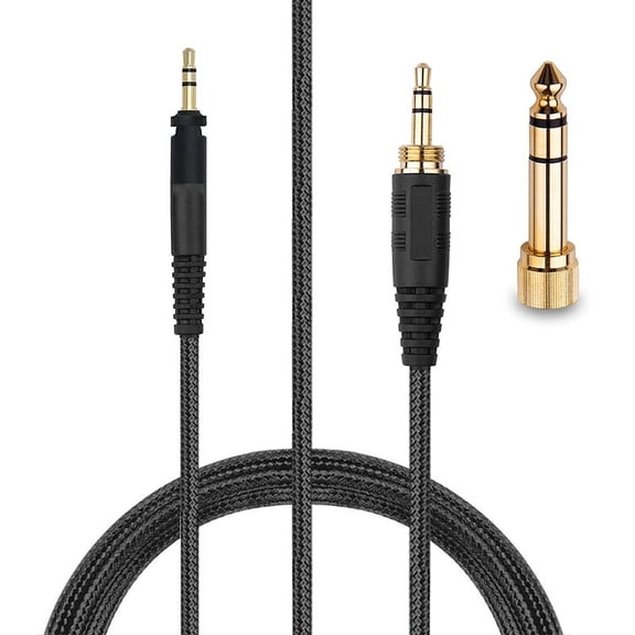 JZROCKER 6.35mm -Aux Replacement Cable Cord For - SRH840 SRH940 SRH440