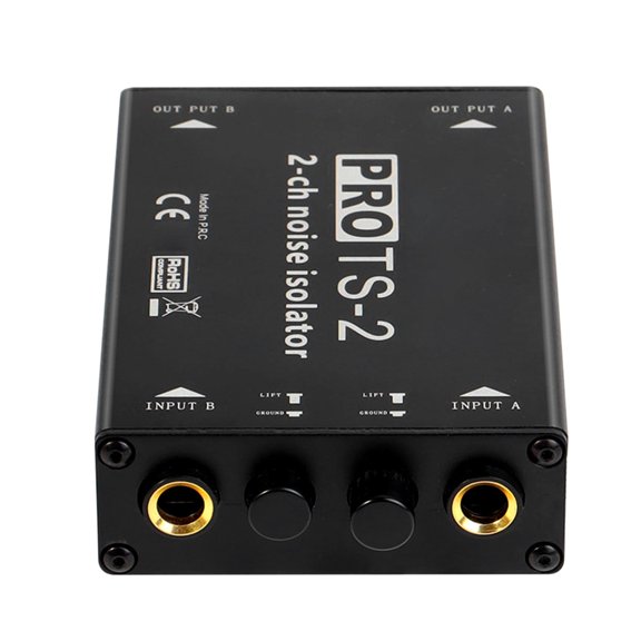 JZROCKER 6.5mm Ground Rings Noise Isolator Amplifiers Noise Filter for Car Sound Home