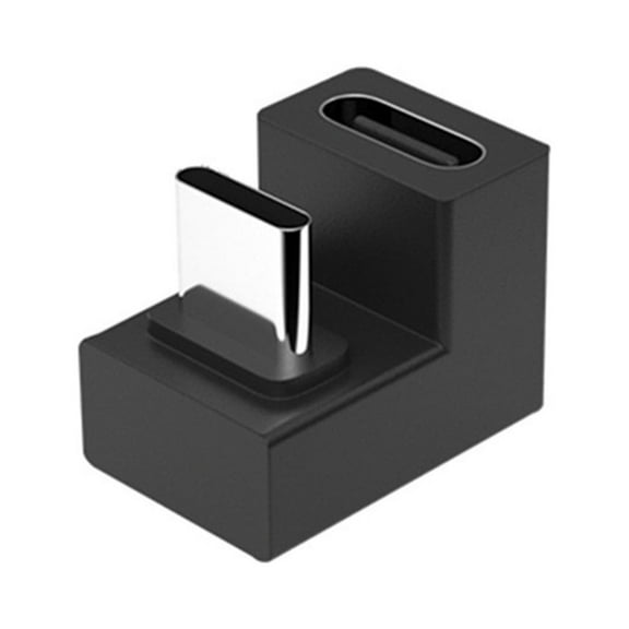 JZROCKER 90 Degree Right Angle USB 3.1 Type C Male To Female USB-C Converter Adapter