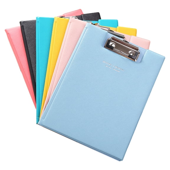 JZROCKER A5 Waterproof Clipboard Writing Pad File Folder Document Holder School Office Stationery Supply Random Color