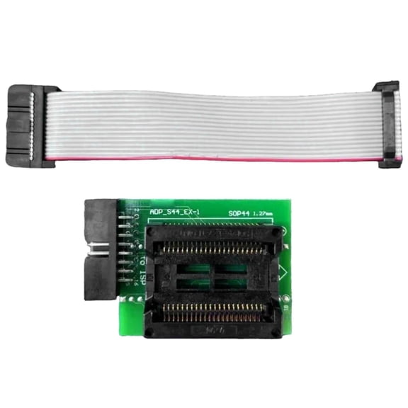 JZROCKER ADP_S44_EX-1/SOP44 Replacement 1.27mm Adapter Accessories for SOIC44/PSOP44/SOP44 ICs Chip for T48 TL866-3G Programmer