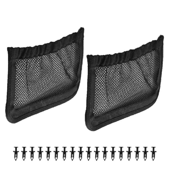 JZROCKER ATVs UTV Rear Backrest Cargo Bag Organizers Seat Mesh Pocket Suitable for Offroads Vehicles and Beach Buggies 715003019