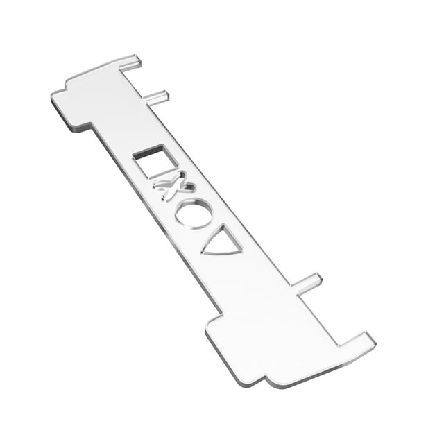 JZROCKER Acrylic Game Console Horizontal Stand Upgraded Desk Stand Fit