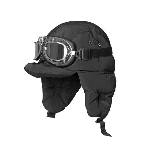 JZROCKER Adjustable Hooded Caps Lightweight Ear Flap Down Hat Outdoor Sport Headwear