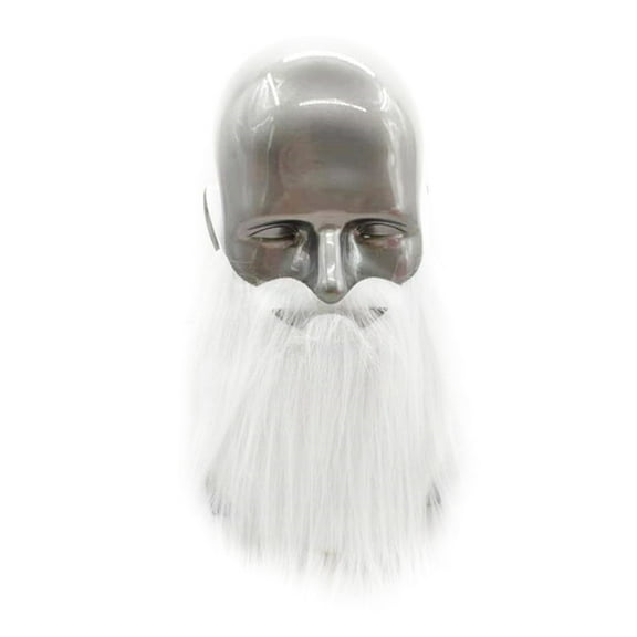 JZROCKER Adult Santa Hat Eyebrow Beard Winter Gloves Scarf Suit for