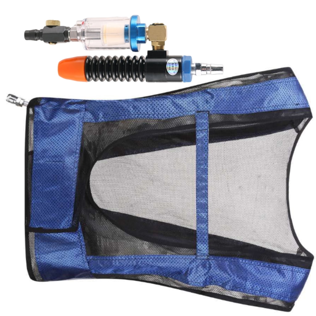 JZROCKER Air Compression Cooled Vest Air Cooling Conditioner Waistcoat ...