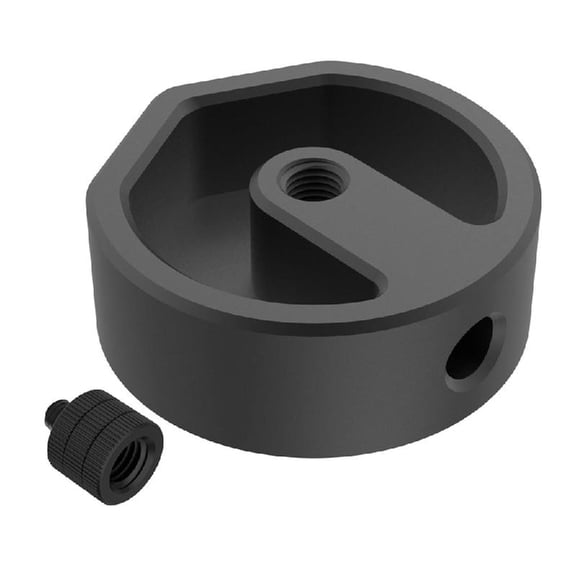 JZROCKER Aluminum Tripod Holder For Small Satellite with 1/4in~20 and 3/8in~16 Threaded Fixing Clamp Wide Compatibility