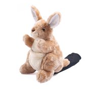 JZROCKER Anti Dust Golf Club Cute Kangaroo Headcover Easy Cleaning Durable Wear Resist Golf Club Protector Soft Club Head Cover