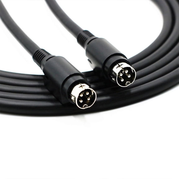 JZROCKER AntiInterference 4Pin DIN Male Cable For R1700BTR1600TIII Clear Transmission