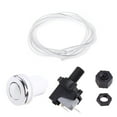 JZROCKER Bath Tub Spa Waste Garbage Disposal SelfLock Air Switch Push
