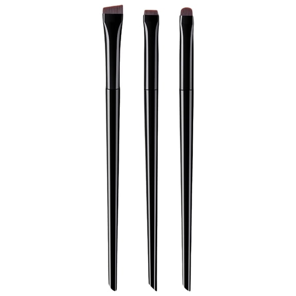 JZROCKER Beauty Essential 3pcs Travel Friendly Small Makeup Brush Set for Daily Use