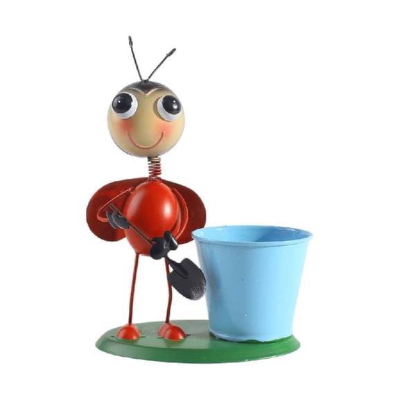 JZROCKER Bees Planter Flower Pots for Outdoor Yard Sculpture Garden Decors Indoor Home Decorations Accent Sculpture