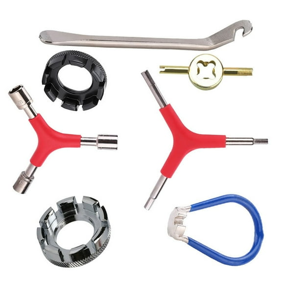 JZROCKER Bicycles Spoke Wrench Bike Rims Repair Tool Tire Lever Nipples Tensioner