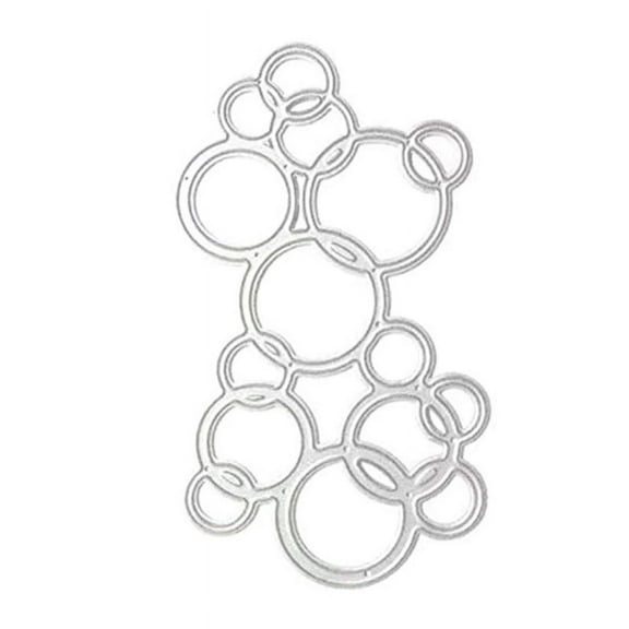 JZROCKER Bubble Embossing Die-Cuts for Birthday Card Making DIY Craft