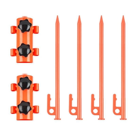 JZROCKER Camping Metal Tents Tube Suit Stainless Umbrellas Rod Outdoor Ground Holder
