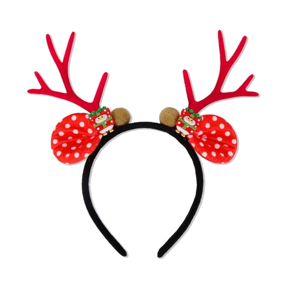 JZROCKER Carnivals Party Reindeer Antler Shape Headband Adult Christmas Elk Hairband