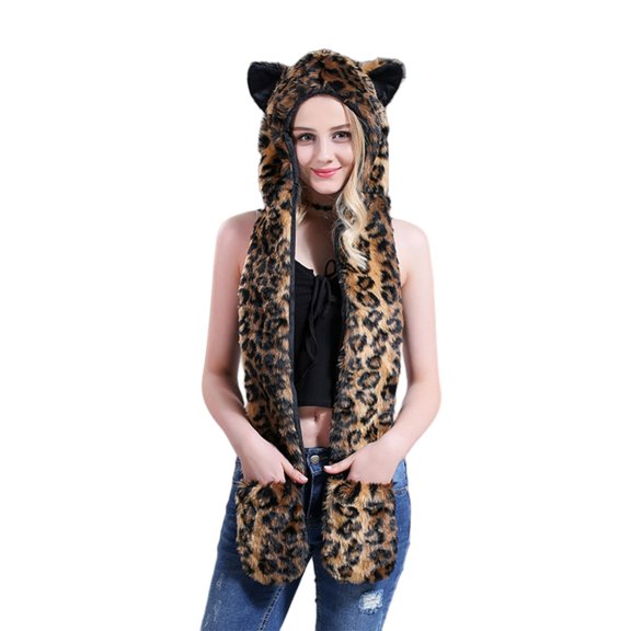 JZROCKER Cartoon Ear Hat Kids Windproof Warm Caps Outdoor Activity Headwear