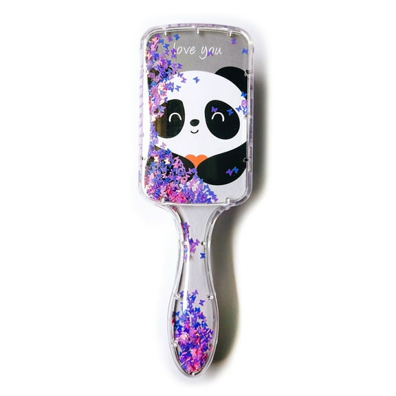 JZROCKER Cartoon Sequins Detangling Hair Brush Detangler Comb for Children Wet & Dry Hair