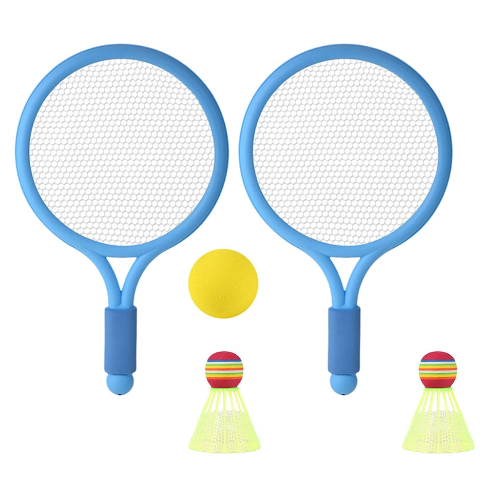 Hand Racket JZROCKER Children Tennis Racket Set Badminton Racket with Tennis and 2 ...