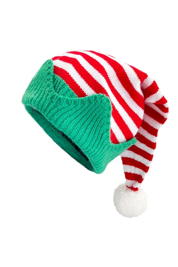 Christmas Beanies Elf Knitted Beanies Leprechaun Hat Christmas Photo Props