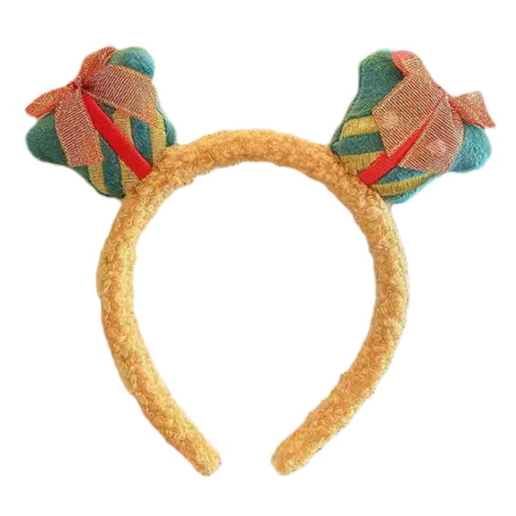 JZROCKER Christmas Elk Hair Bands Santa Claus Snowman Headband Holiday Party Favors