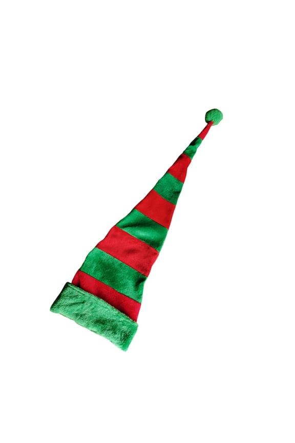 Christmas Light up Elf Unisex Long Caps Leprechaun Hat Christmas Photo Props