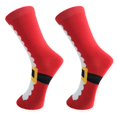 thumbnail image 1 of JZROCKER Christmas Novelty Socks Men Women Cute Light Bulb Santa Patterned Holiday Socks, 1 of 11