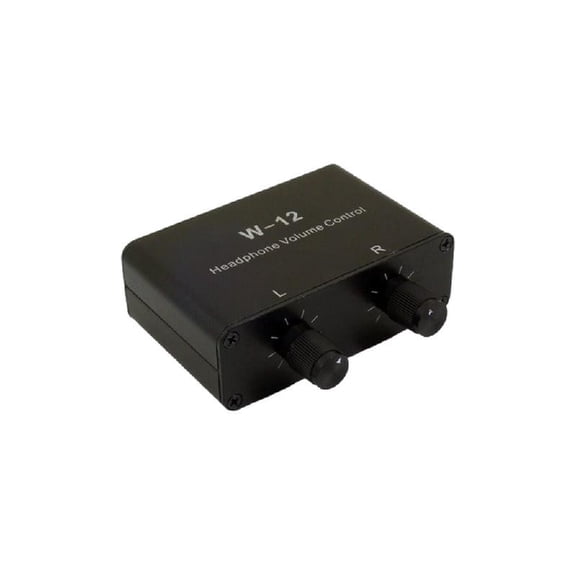JZROCKER Compactly 6.35mm 3.5mm Volumes Controller Volumes Adjuster for Bass Guitars Keyboards with Interferences Isolation