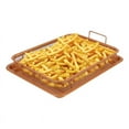 thumbnail image 1 of JZROCKER Crisper Tray Non-Stick Oven Baking Tray Elevated Mesh Crisping Grill Basket, 1 of 11