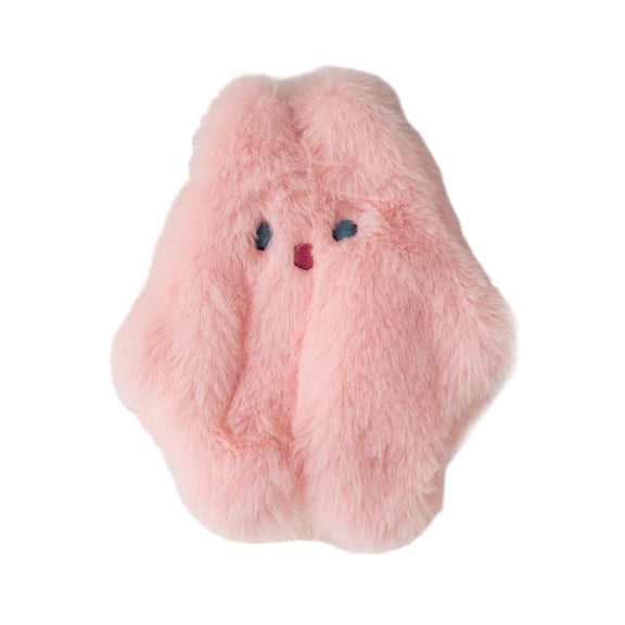 JZROCKER Cute Rabbit Toiletry Storage Bag Wallet Soft Plush Makeup Bags for Girls