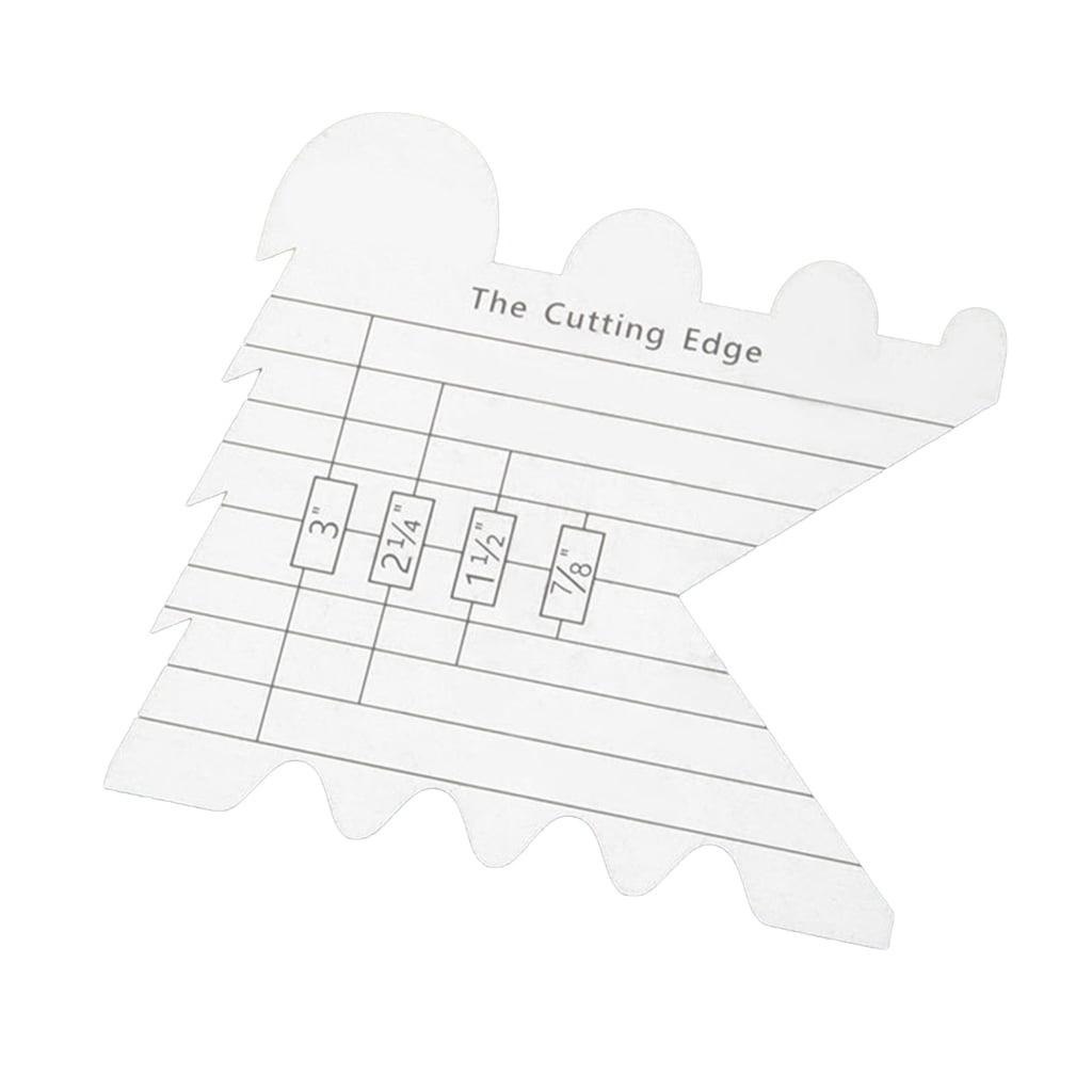 JZROCKER Cutting Ruler Quilting Ruler Cutting Edges Ruler Quilting ...