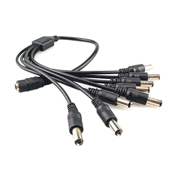 JZROCKER DC5.5x2.1mm Power Link Cable OD4.5MM Main Cable OD2.7x5.4MM Parallel Wire