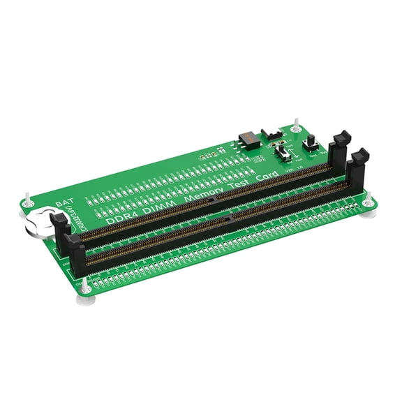 JZROCKER DDR4 Memory Slot Tester Wide Compatibility DDR4 Memory Tester For Memory Computer Repair Adapter Board For Computer