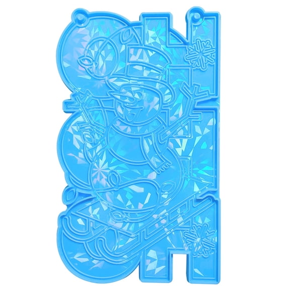JZROCKER DIY Holographic Silicone Molds Christmas Pendant Mold DIY Crafts Moulds