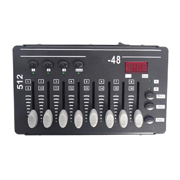 JZROCKER DMX512 Control Stage Light Controller 3PIN 2W Power Featuring Intuitived Interfaces And 4/8CH Channel