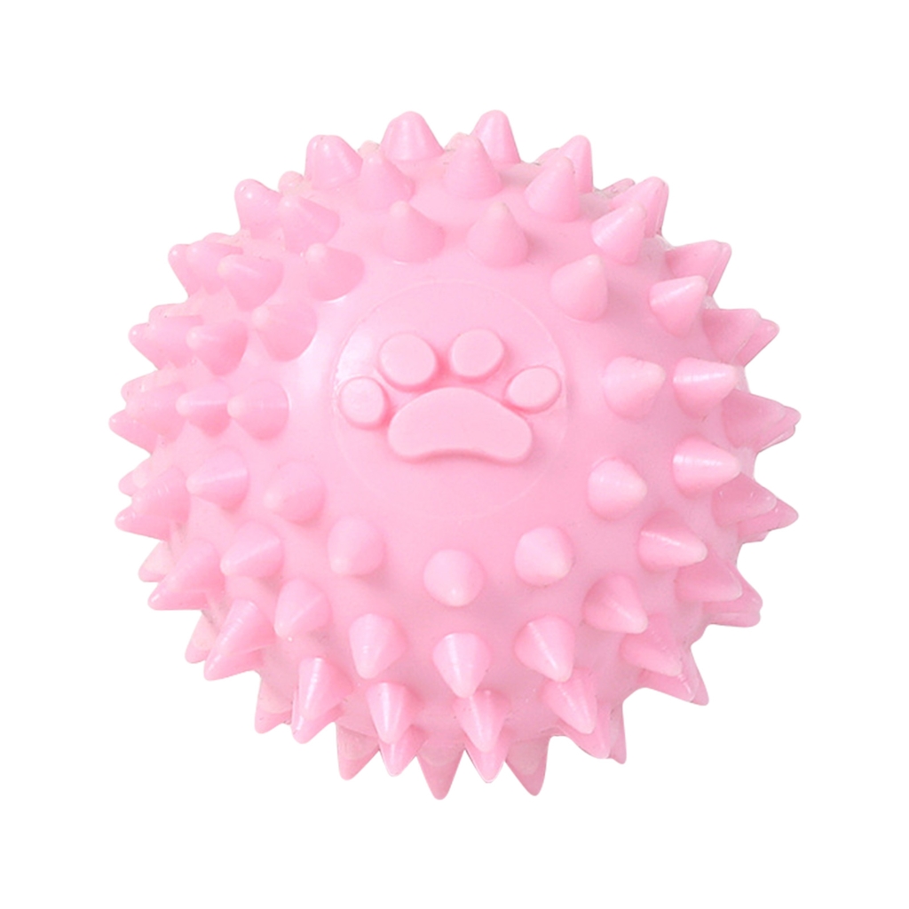 JZROCKER Dogs Spiky Ball Toy No Squeak for Small Medium Large Dogs