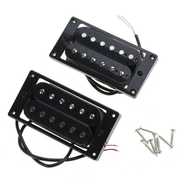 JZROCKER Double Coil Pickup Bridge & Neck Pickups Set Electric Guitar